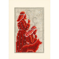 Vervaco counted cross stitch kit greeting cards "Bible story" Stickpackung of 3, 10,5x15cm, DIY