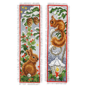 Закладка Vervaco набор для вышивки крестом "Кролик и...