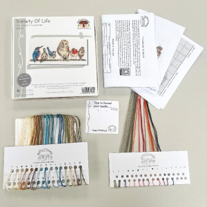 Bothy Threads counted cross stitch kit "Variety Of Life", XHD129, 38x18cm, DIY