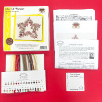 Bothy Threads counted cross stitch kit "Star Of Wonder", XX20, 26x24cm, DIY