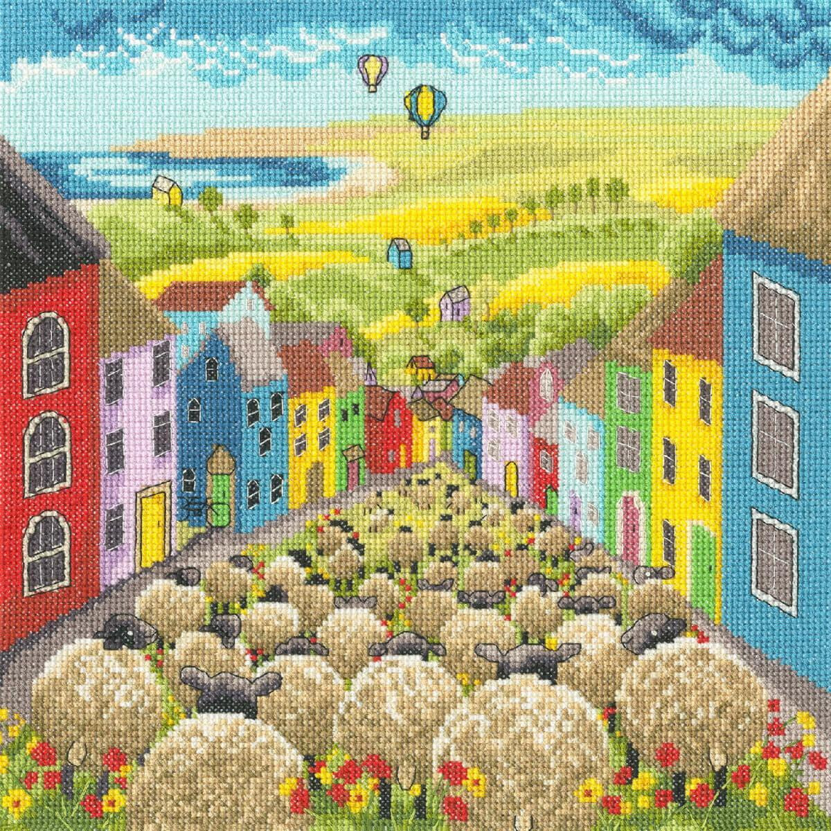 Bothy Threads counted cross stitch kit "Wool Meet...