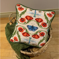 Bothy Threads stamped Tapestry Cushion Stitch Kit "Bright And Beautiful", TETE13, 36x36cm, DIY