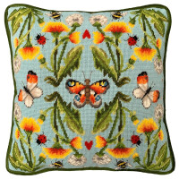 Bothy Threads stamped Tapestry Cushion Stitch Kit "Wild And Wonderful", TETE14, 36x36cm, DIY