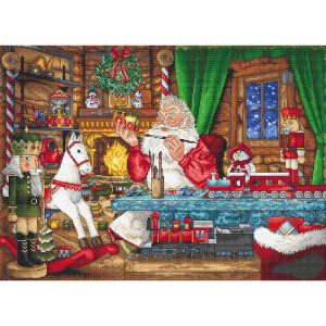 Letistitch counted cross stitch kit "Getting ready...