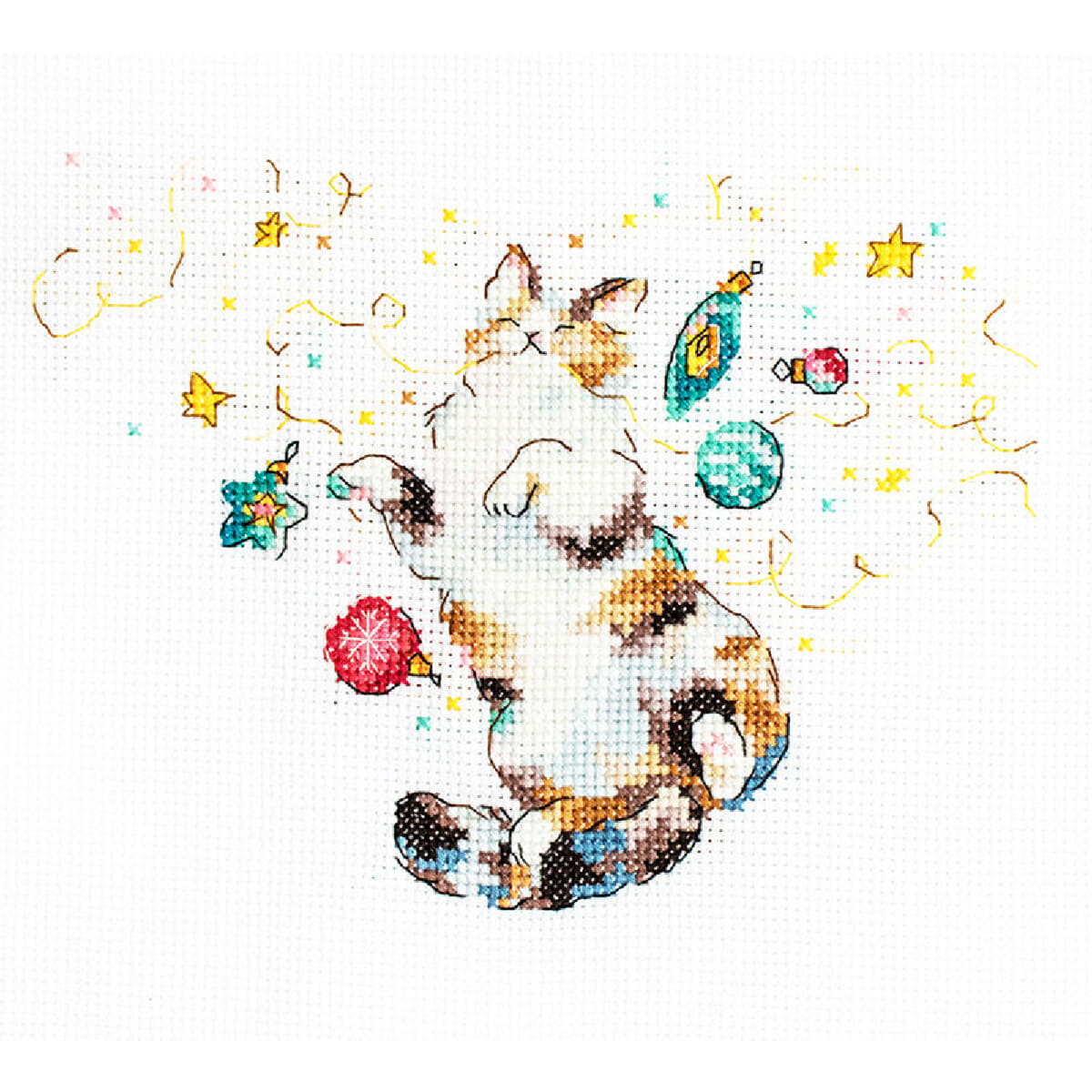Letistitch counted cross stitch kit "Cats...