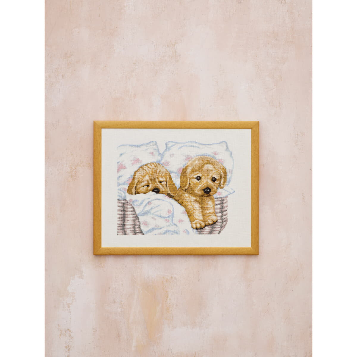Permin counted cross stitch kit "Puppies",...