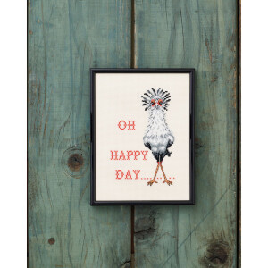 Permin counted cross stitch kit "Oh happy day...