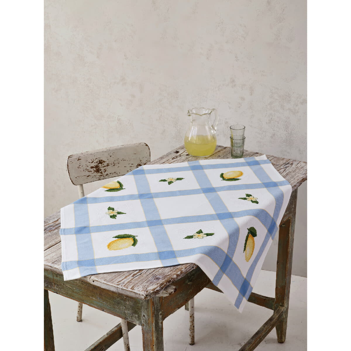 Permin tablechloth counted cross stitch kit "Lemon...