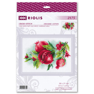 Riolis kit punto croce "Juicy Pomegranate", 30x21cm