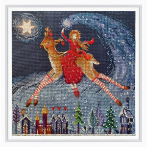 RTO counted cross stitch kit "Starry Blizzard",...