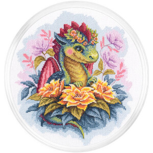 RTO counted cross stitch kit "Guardian of the golden...