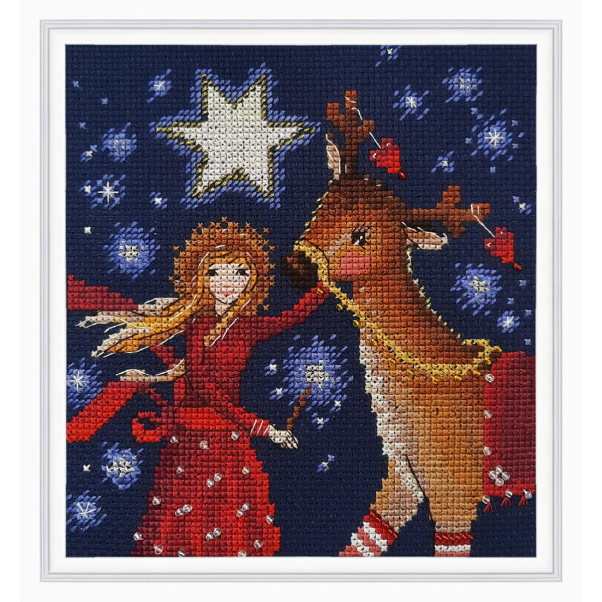 RTO counted cross stitch kit "Guiding star",...