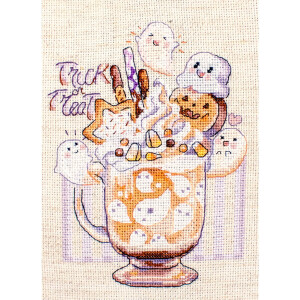 Letistitch counted cross stitch kit "Trick or Treat...