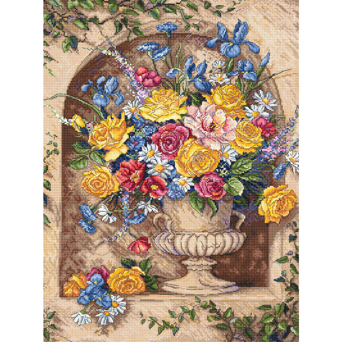 A detailed artwork by Letistitch embroidery pack features...