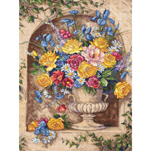 Letistitch counted cross stitch kit "Neo Classic Alcove", 43x32cm, DIY