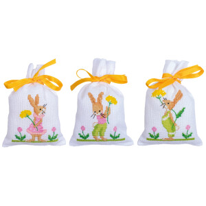 Vervaco herbal bags counted cross stitch kit...