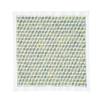 Набор для вышивания Olympus Хитомезаши Сашико "Листья Ханы Фукин", 34х34см, оригинал из Японии