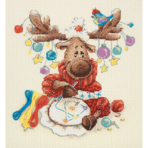 Klart counted cross stitch kit "Preparations for...