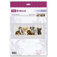 Riolis telpakket "Puppies", 40x15cm