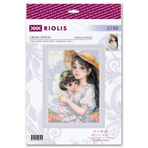 Riolis counted cross stitch kit "Tender Love",...