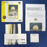 Bothy Threads counted cross stitch kit "Snow Moon", XDD4, 18x27cm, DIY