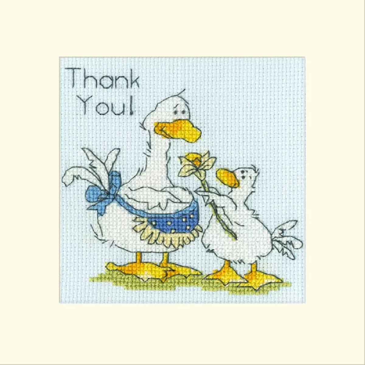 A picture from Bothy Threads embroidery pack shows two...
