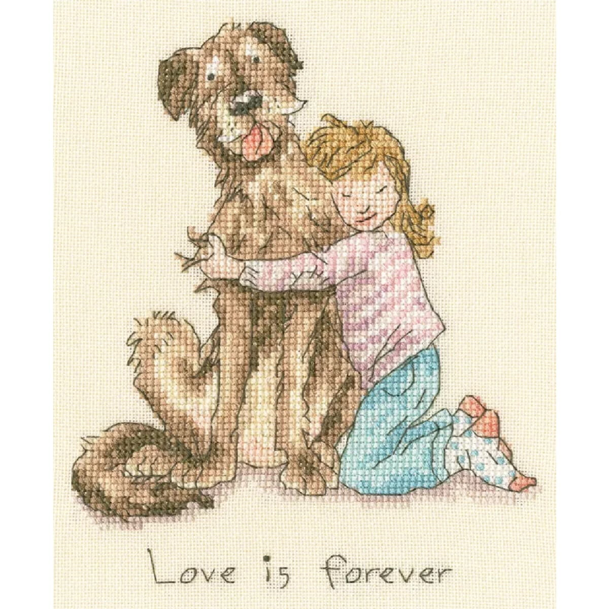 Bothy Threads telpakket "Love is forever",...