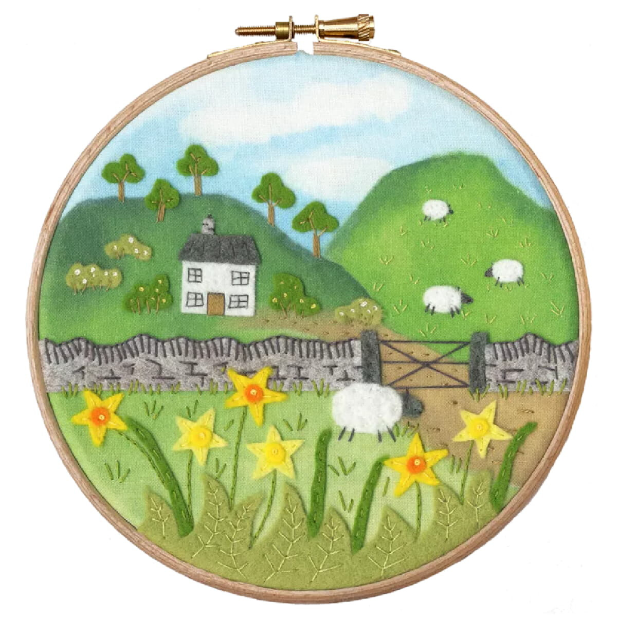 An embroidery pack or embroidery picture from Bothy...