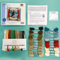 Bothy Threads stamped Tapestry Cushion Stitch Kit "Land Ho", TVW2, 36x36cm, DIY