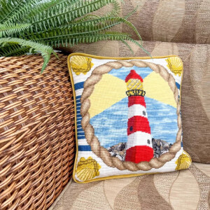 Bothy Threads stamped Tapestry Cushion Stitch Kit "Guiding Light", TVW3, 36x36cm, DIY