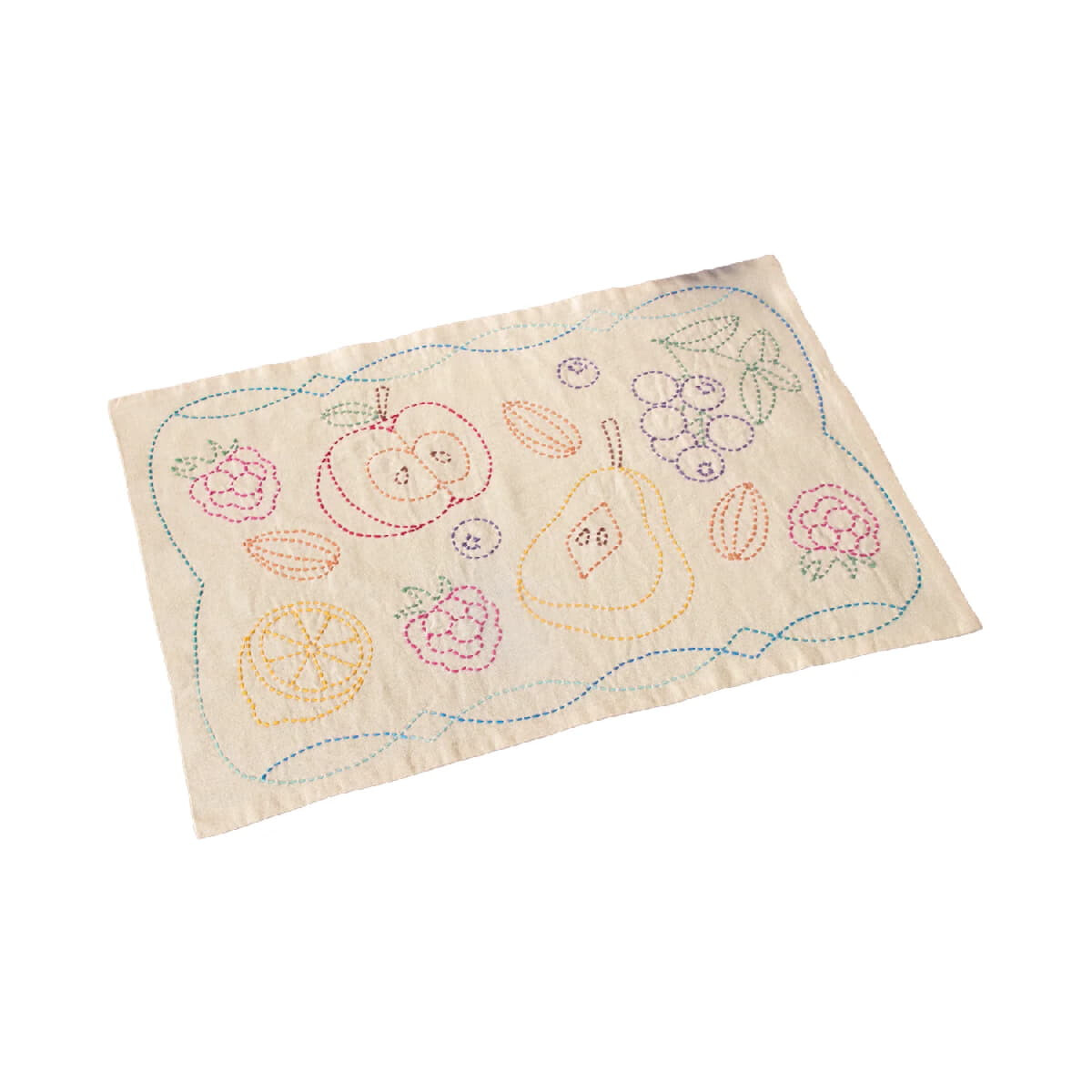 Olympus gestempeld Sashiko borduurpakket "Placemat...