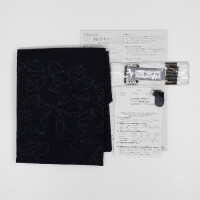 Olympus Sashiko Stickpackung "Tischdecke", Stoff bedruckt, 83x83cm, Original aus Japan