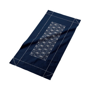 Набор для вышивания Сашико с печатью Олимп "Настольный бегунок", 35x70 см, оригинал из Японии