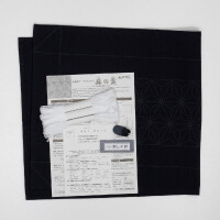 Набор для вышивания Сашико с печатью Олимп "Настольный бегунок", 35x70 см, оригинал из Японии