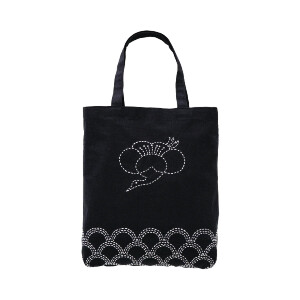 Olympus stamped Sashiko stitch kit "Bag",...