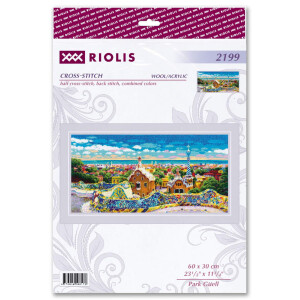 Riolis geteld borduurpakket "Park Güell",...