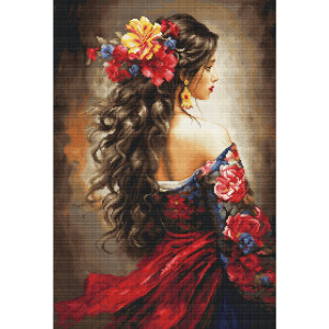 Luca-S counted cross stitch kit "The Spanish...