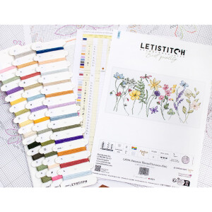 Letistitch counted cross stitch kit "Summer...