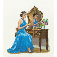 Heritage counted cross stitch kit "Ailsa (A)", JLAI1750, 29,5x32,5cm, DIY