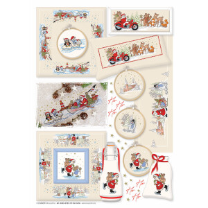 Lindner´s Cross Stitch counted Chart "Ho Ho...