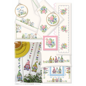 Lindner´s Cross Stitch counted Chart "Spring mix", 154