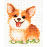 Magic Needle Zweigart Edition counted cross stitch kit "Keep a smile", 10x13cm, DIY