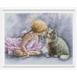 RTO counted cross stitch kit "Now I will teach...