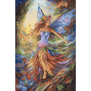 Letistitch counted cross stitch kit "Faerie",...
