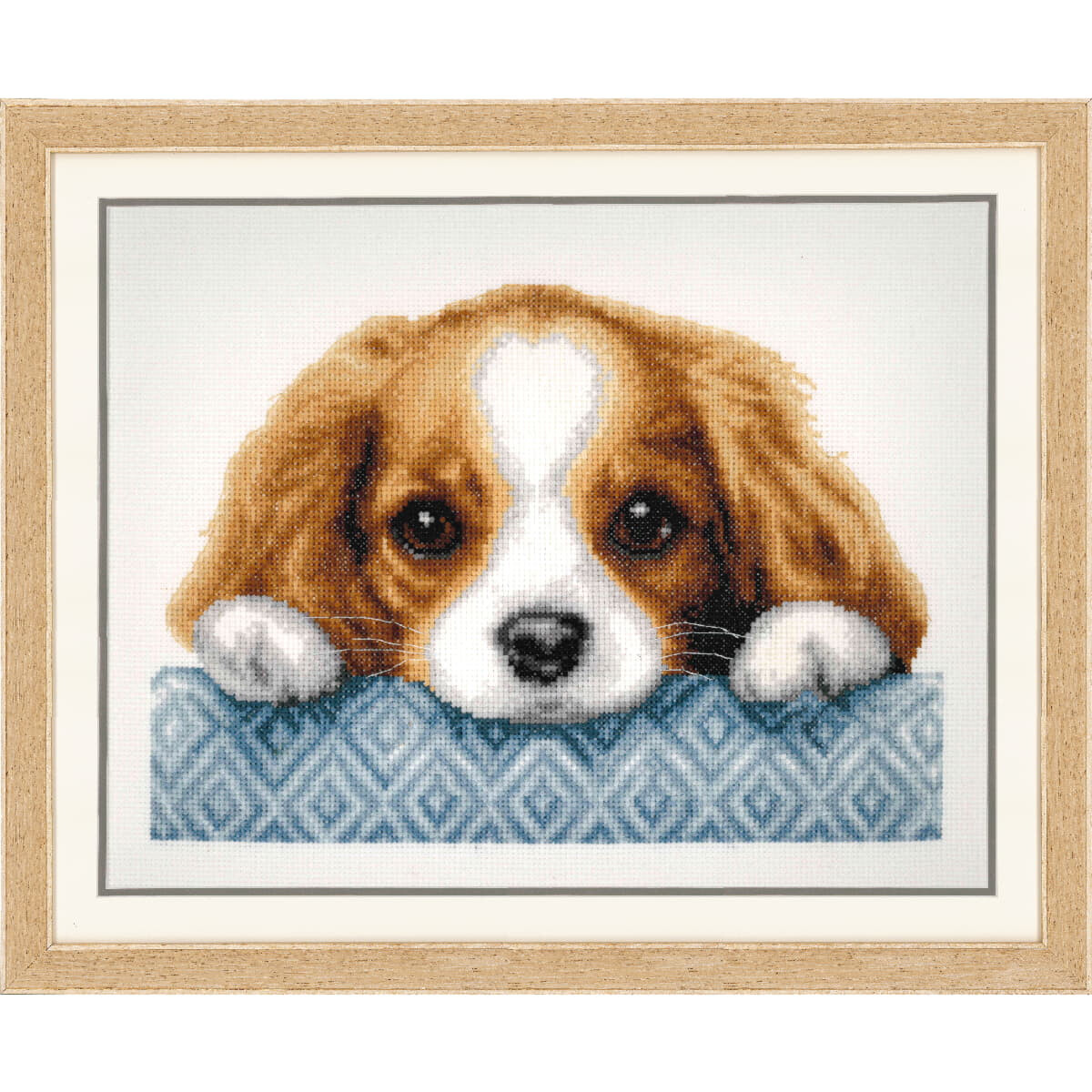 Vervaco counted cross stitch kit "Puppy",...