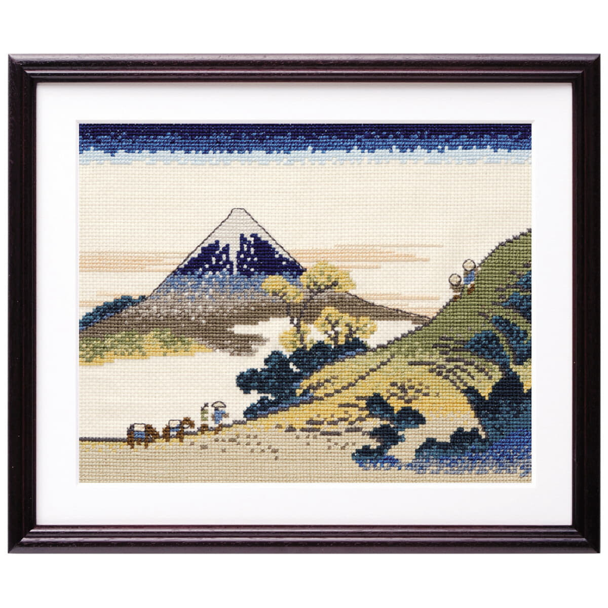 Olympus counted cross stitch kit "Inume Pass in Kai...