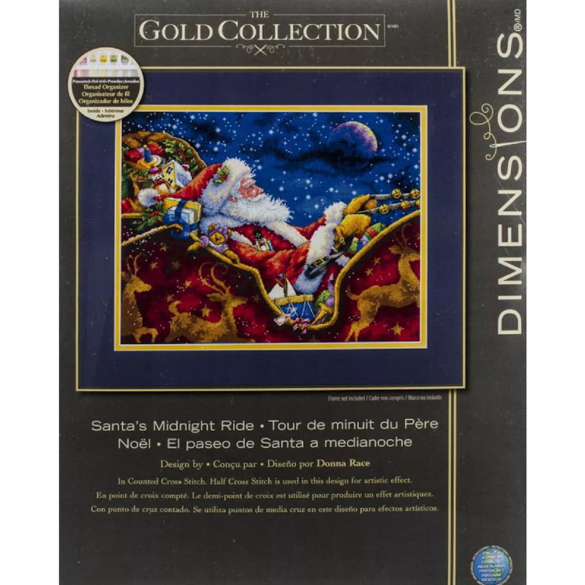 Dimensions Kreuzstich Stickpackung "Gold Collection,...