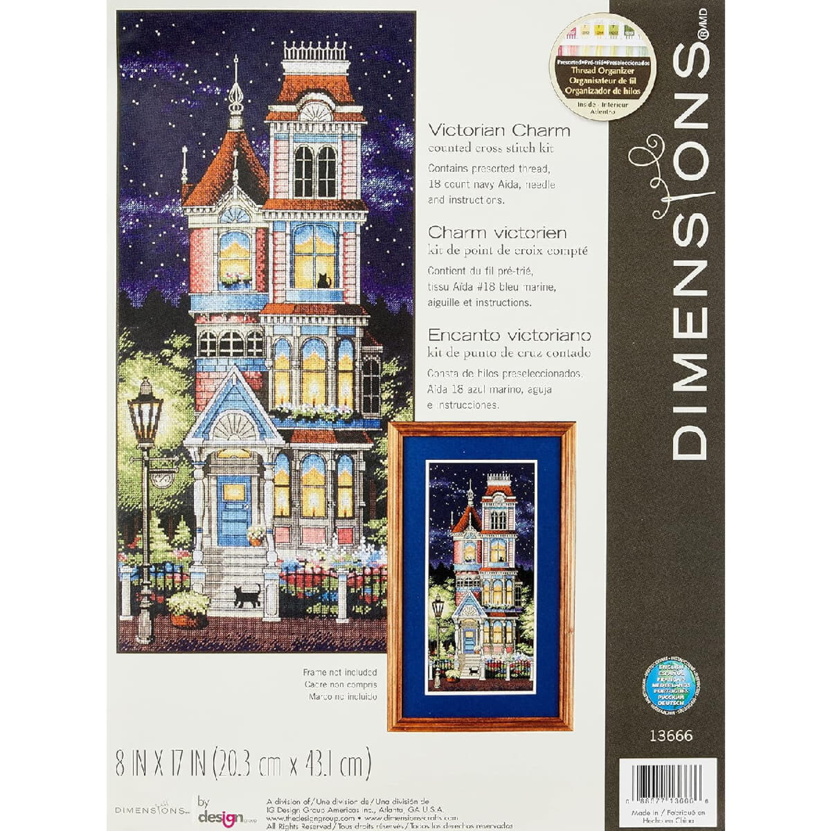 Dimensions counted cross stitch kit "Victoria...