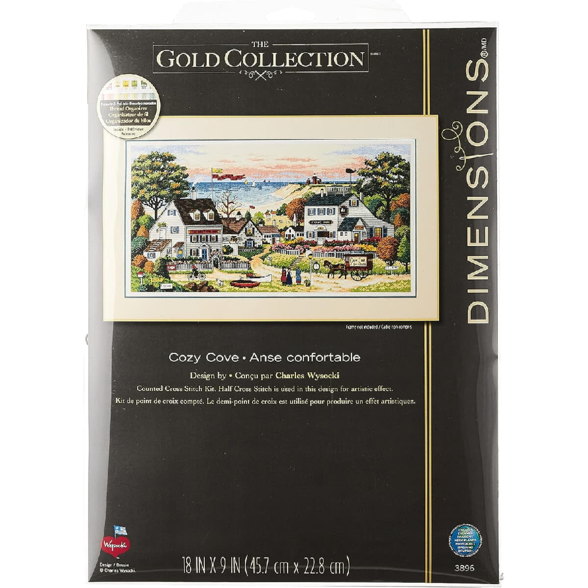 Dimensions Kreuzstich Stickpackung "Gold Collection,...