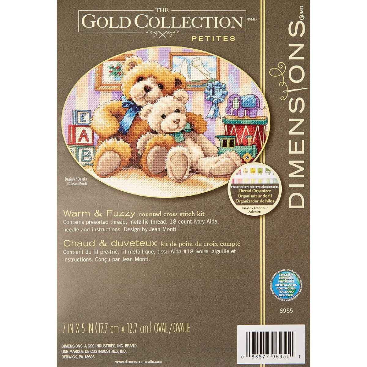 Dimensions telpakket kruissteek "Gold Collection...